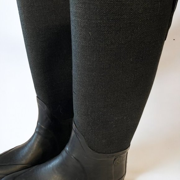 Hunter Lady N Women's Tall Dark Navy Hunter Rain Boots  Size 7-Excellent Cond - Picture 6 of 16